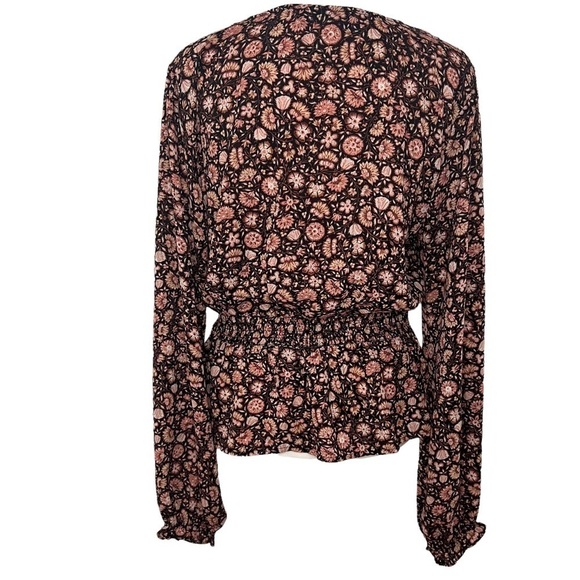 ABERCROMBIE & FITCH Floral Ruffle Blouse - Picture 3 of 5